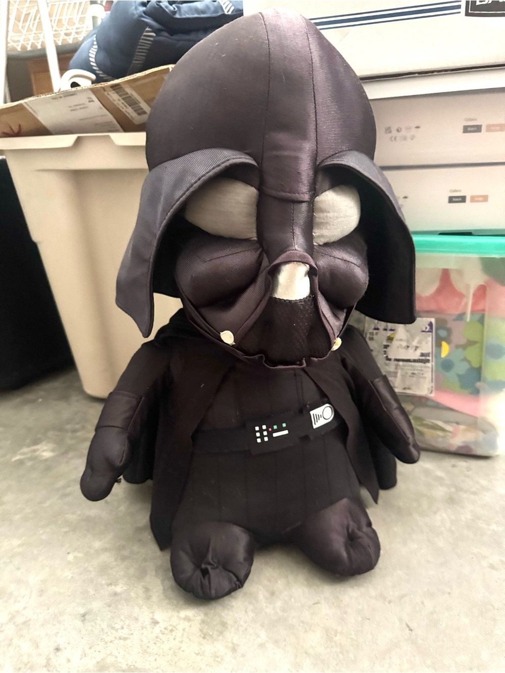 Standing Darth Vader Plush 18” Tall Star Wars Stuffed Greeter